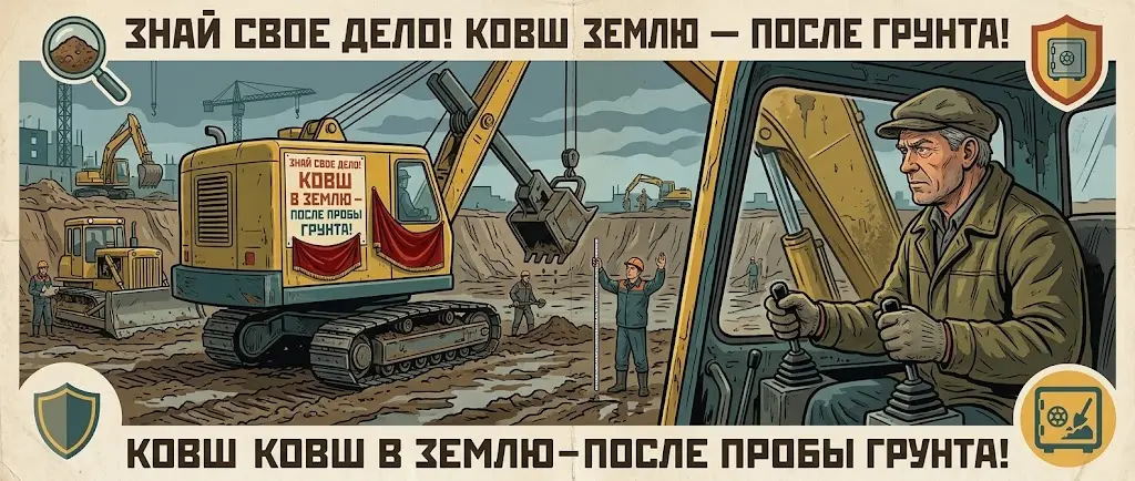Двенадцать часов в вибрирующей кабине и сорванная поясница: жесткая правда о работе машиниста экскаватора